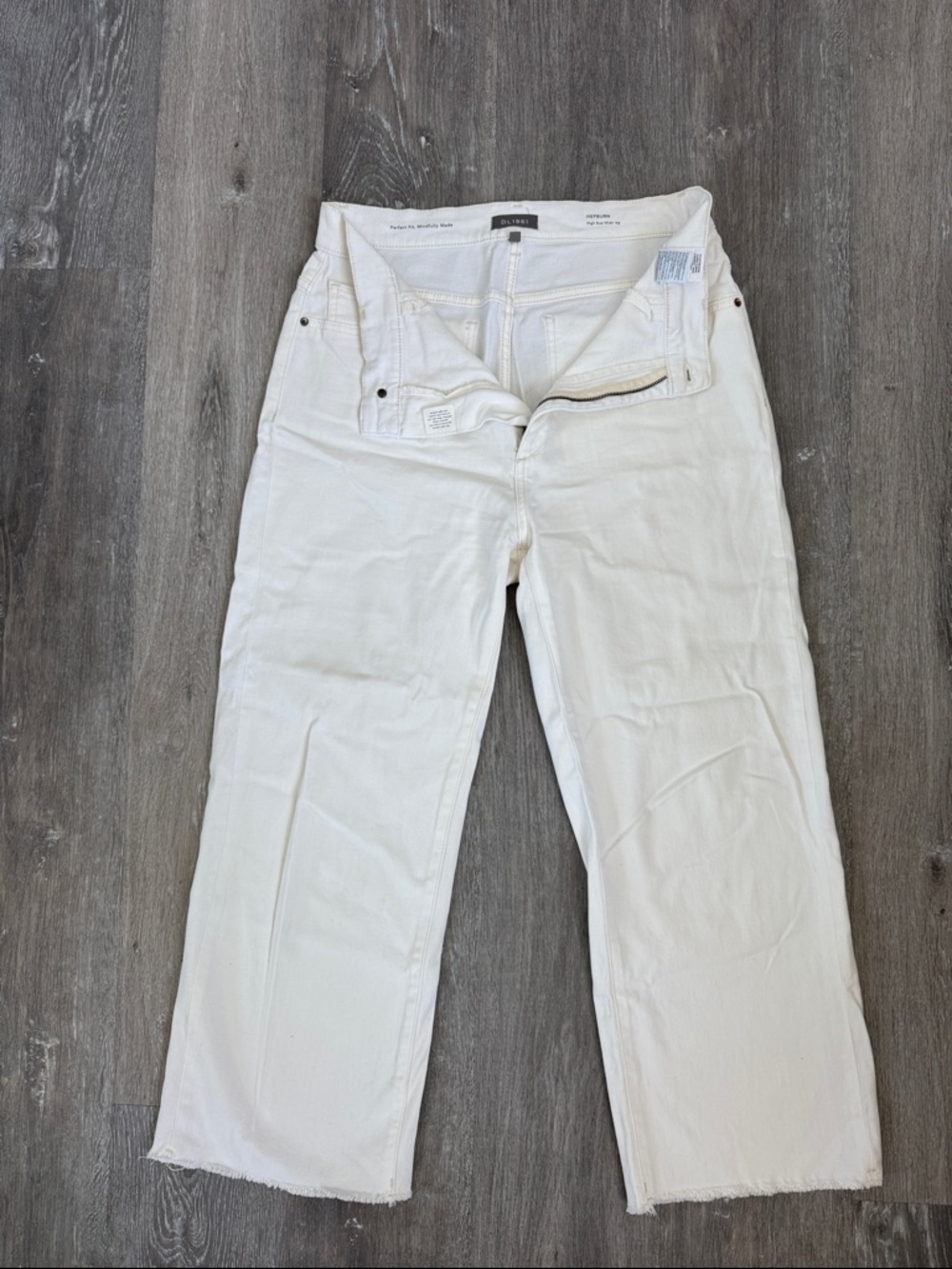 DL1961 Hepburn High Rise Wide Leg Jeans